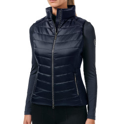 Chaleco sin mangas Equestrian Stockholm mujer Equestrian Marino Azul marino
