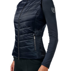 Chaleco sin mangas Equestrian Stockholm mujer Equestrian Marino Azul marino