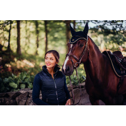 Chaleco sin mangas Equestrian Stockholm mujer Equestrian Marino Azul marino