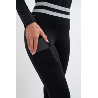 Legging Harcour Volta Negro / gris claro