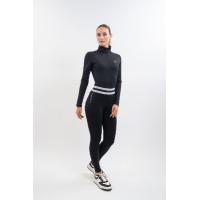 Legging Harcour Volta Negro / gris claro