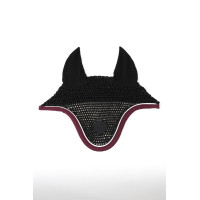 Capucha para caballo ProConfort Dynax Negro / burdeos