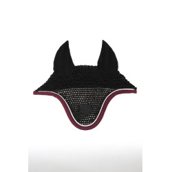 Capucha para caballo ProConfort Dynax Negro / burdeos