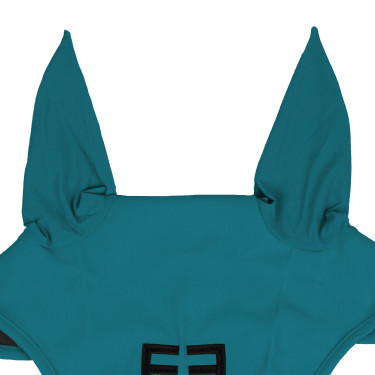 Gorra antimoscas Equestro cube stretch técnica con logotipo