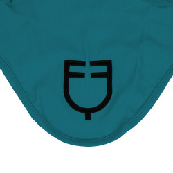 Gorra antimoscas Equestro cube stretch técnica con logotipo