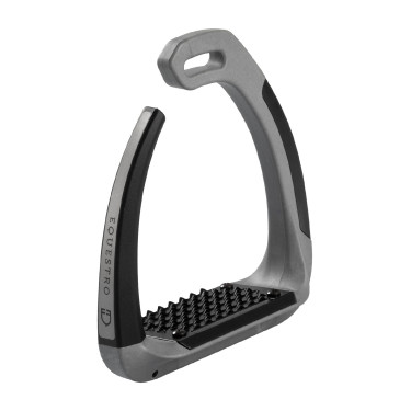 Estribos Supernova Equestro Gris / negro