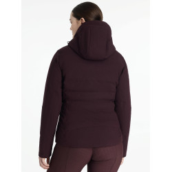 Chaqueta Híbrida Impermeable LeMieux Brooke mujer Ciruela damascena Violeta
