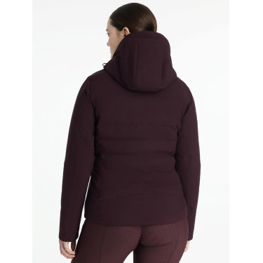 Chaqueta Híbrida Impermeable LeMieux Brooke mujer Ciruela damascena Violeta