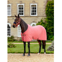 Manta Polar Monograma Arika LeMieux Arándano Rosa