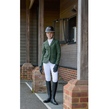 Chaqueta de concurso LeMieux Kennedy Young Rider Verde pino