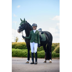 Chaqueta de concurso LeMieux Kennedy Young Rider Verde pino