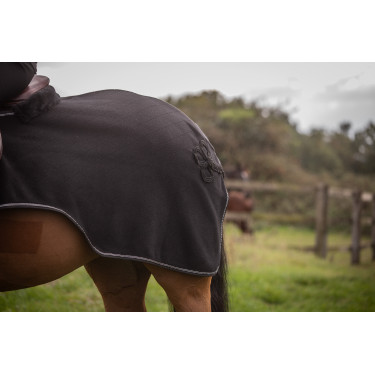 Couvre-reins polaire Diagonal - PADDOCK Negro