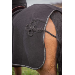 Couvre-reins polaire Diagonal - PADDOCK Negro