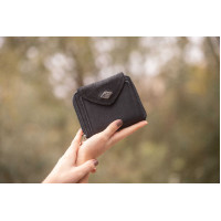 Porte Monnaie PENELOPE Clémence Coñac Marrón