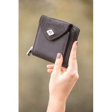 Porte Monnaie PENELOPE Clémence Negro