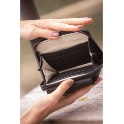 Porte Monnaie PENELOPE Clémence Negro