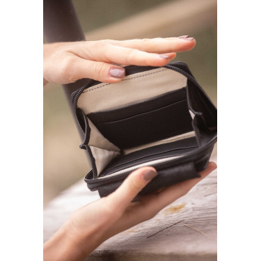 Porte Monnaie PENELOPE Clémence Negro