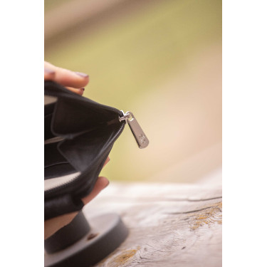 Porte Monnaie PENELOPE Clémence Negro