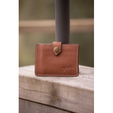 Tarjetero PENELOPE Cartoon Coñac Marrón