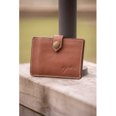 Tarjetero PENELOPE Cartoon Coñac Marrón