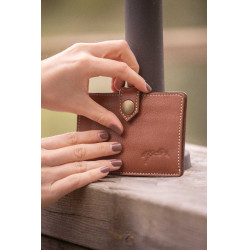 Tarjetero PENELOPE Cartoon Coñac Marrón