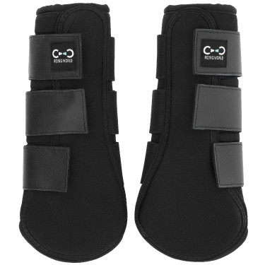 Guetres cerrados Riding World Negro