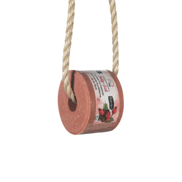 Piedra de sal aromatizada Lolly Lick lote de 2 HKM Escaramujo / manzana