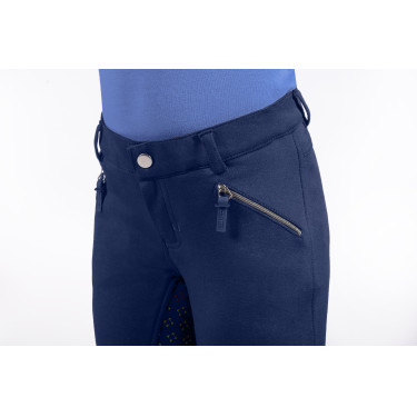 Pantalón Mia con fondo completo de silicona HKM Azul oscuro