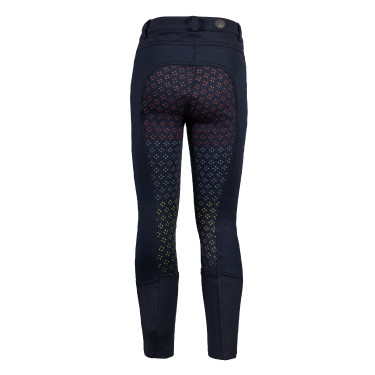 Pantalón Mia con fondo completo de silicona HKM Azul oscuro