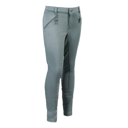 Pantalón Mia con fondo completo de silicona HKM Salvia Violeta