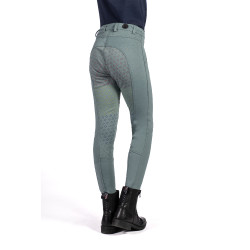 Pantalón Mia con fondo completo de silicona HKM Salvia Violeta