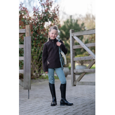 Pantalón Mia con fondo completo de silicona HKM Salvia Violeta