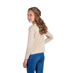 Polo de manga larga Mia HKM Beige