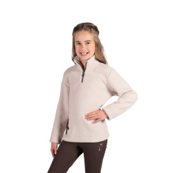 Sudadera polar infantil Mia HKM Beige