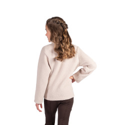 Sudadera polar infantil Mia HKM Beige