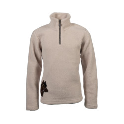 Sudadera polar infantil Mia HKM Beige