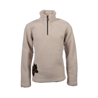 Sudadera polar infantil Mia HKM Beige