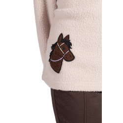 Sudadera polar infantil Mia HKM Beige