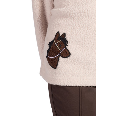 Sudadera polar infantil Mia HKM Beige