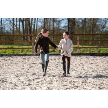 Sudadera polar infantil Mia HKM Beige