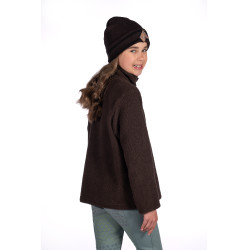 Sudadera polar infantil Mia HKM Marrón oscuro
