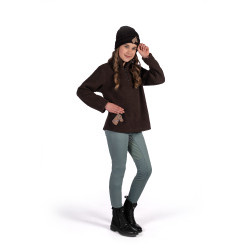 Sudadera polar infantil Mia HKM Marrón oscuro