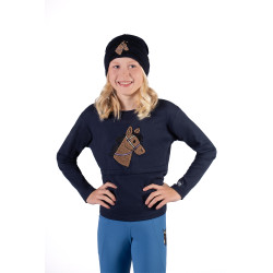 Gorra Mia HKM infantil Azul oscuro