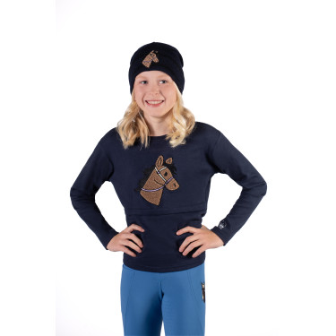 Gorra Mia HKM infantil Azul oscuro