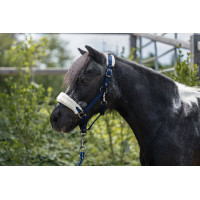 Cabezada Mia para shettys HKM Azul oscuro