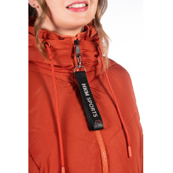 Plumífero largo Toronto HKM Cobre Marrón