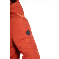 Plumífero largo Toronto HKM Cobre Marrón