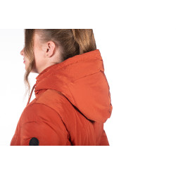 Plumífero largo Toronto HKM Cobre Marrón