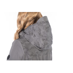 Abrigo de equitación Washington HKM Plateado Gris