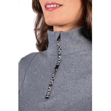 Camiseta funcional Supersoft II HKM Azul oscuro